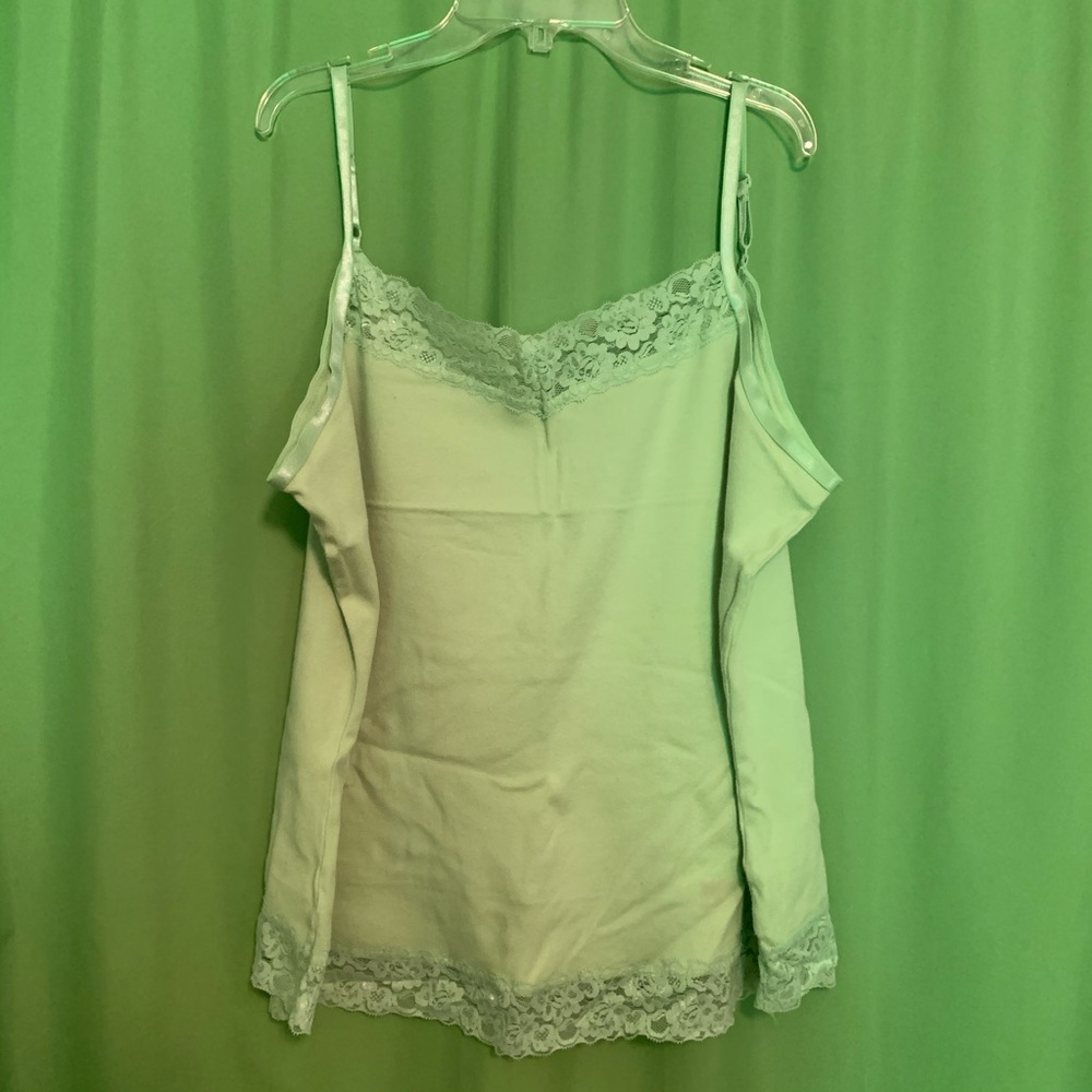 Light Green Lace Camisole